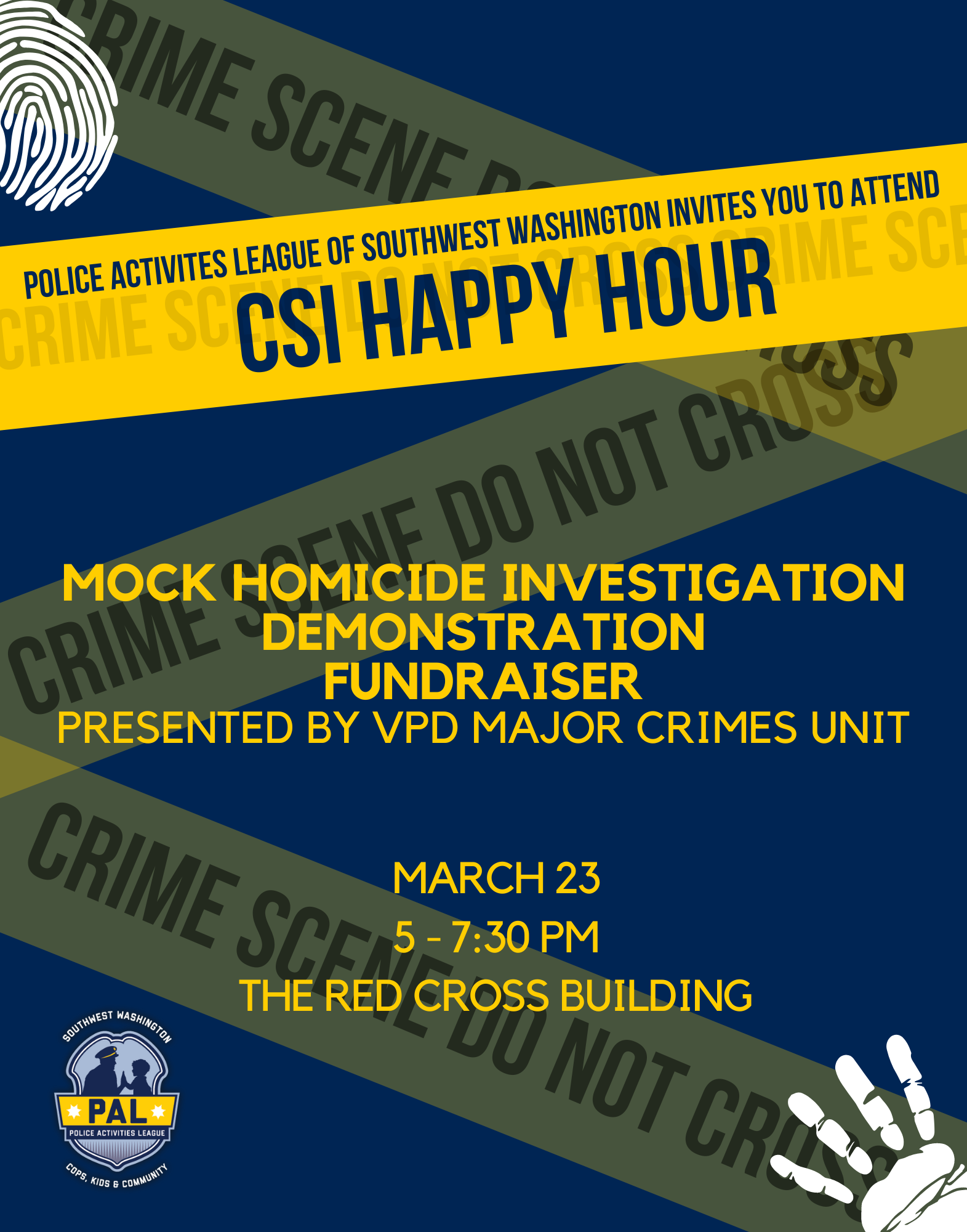 CSI Happy Hour Flyer (11 × 14 in)